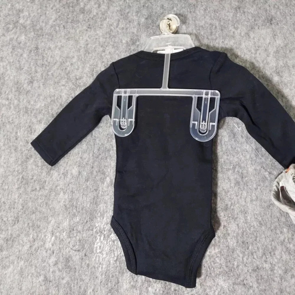 Carters One Piece Set 3 Month Halloween Mummy Pumpkin Bat Long Sleeve Pant - Picture 6 of 8